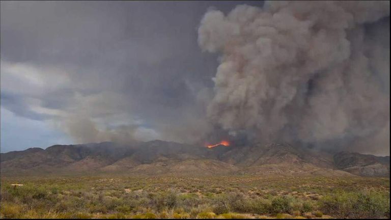 Arizona Wildfire: 19 Firefighters Killed | US News | Sky News