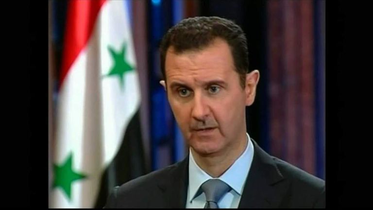 Mr Assad is interviewed on Fox News