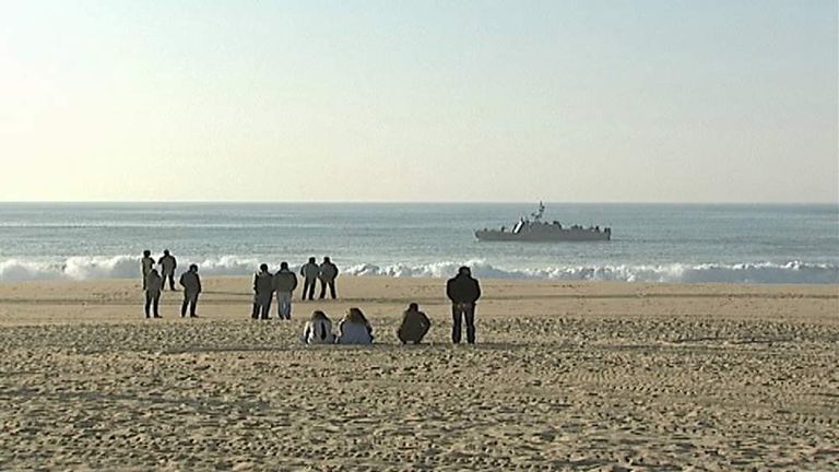 Portugal: Five Students Missing In Sea | World News | Sky News