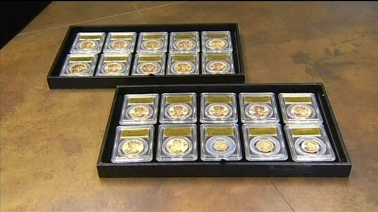 Couple Find Gold Coins Worth $10m In Back Yard | US News ...