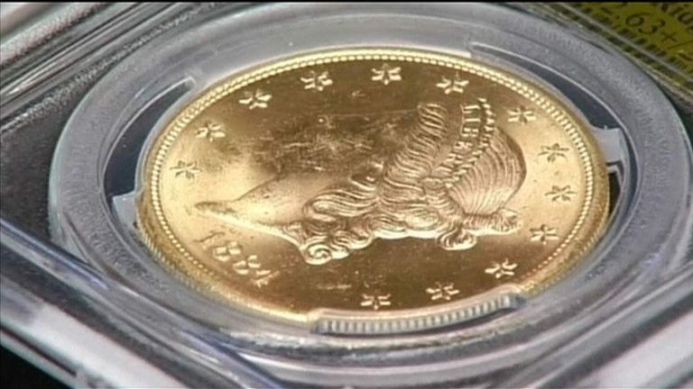 Gold Coins Found In Couple S Backyard On Sale Us News Sky News