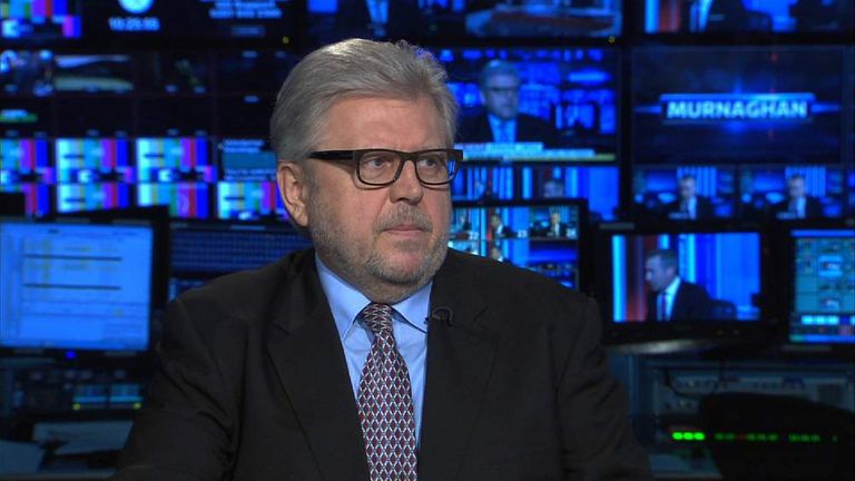 UKRAINE AMBASSADOR Volodymyr Khandogiy