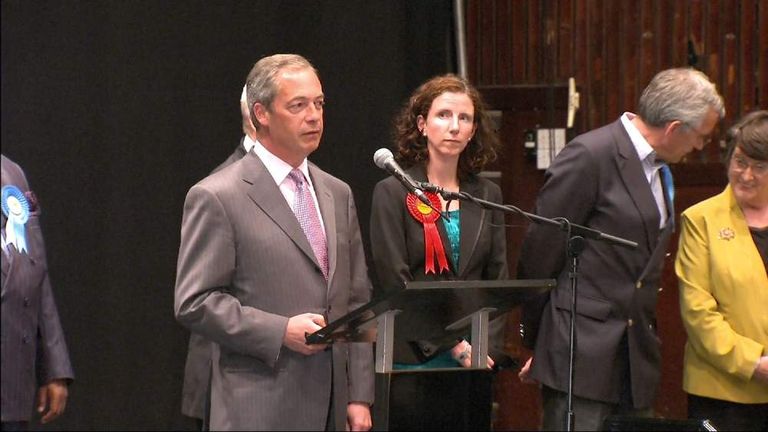 Nigel Farage Victory Speech