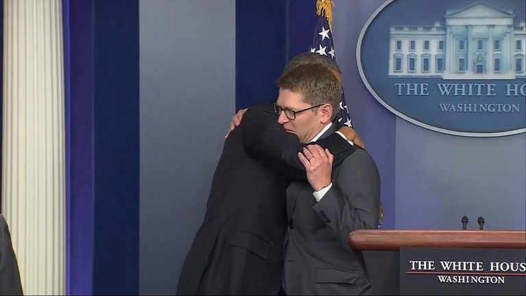White House Press Secretary Jay Carney Quits | US News | Sky News