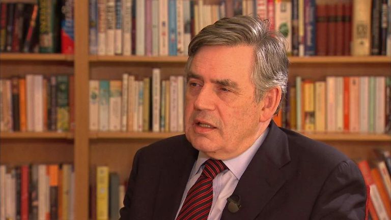 Gordon Brown interview with Eamonn Holmes