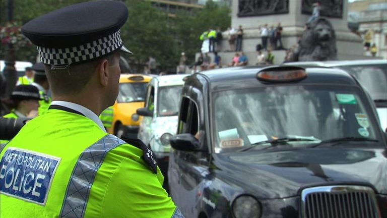 Black Cab Demo Causes Central London 'Gridlock' | Science, Climate ...