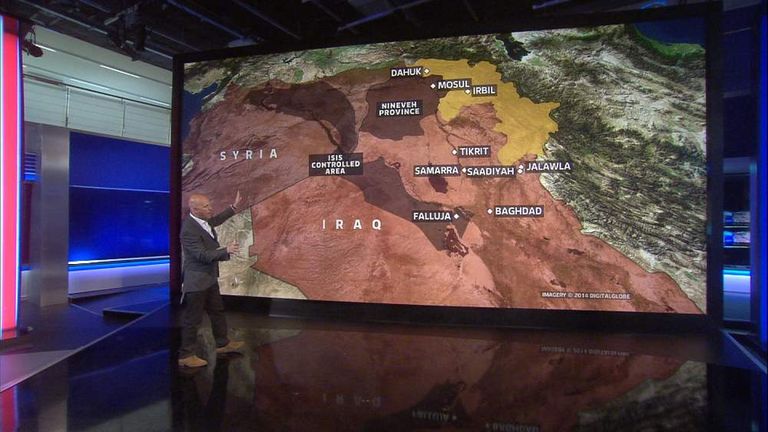 Iraq: Obama Rules Out Sending US Ground Troops | US News | Sky News