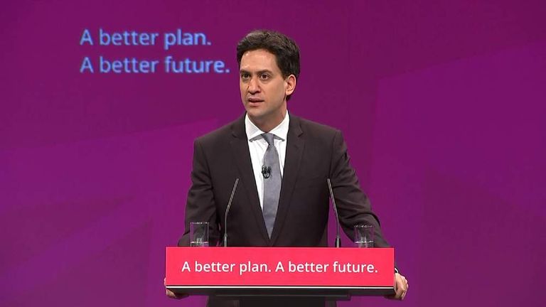 Ed Miliband Unveils Labour S Election Pledges Politics News Sky News Ed Miliband Unveils Labour S Election Pledges Politics News Sky News