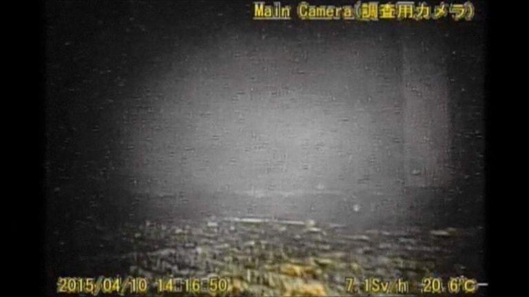 First Images From Inside Melted Fukushima Nuclear Reactor Scoop News Sky News