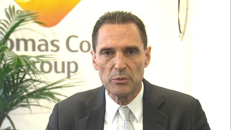 Thomas Cook Boss 'Regrets' Delaying Apology | UK News | Sky News