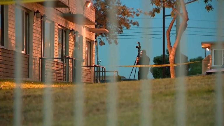 Human Remains Found Inside Apartment Wall | US News | Sky News