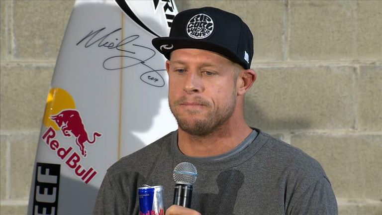 Surfer Mick Fanning