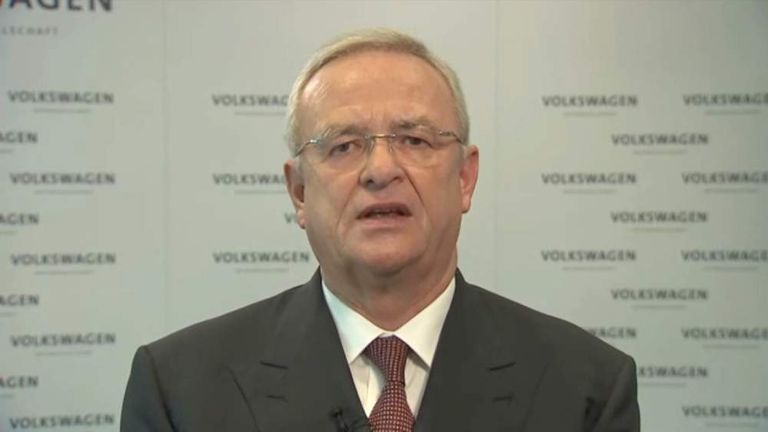 VW CEO Martin Winterkorn