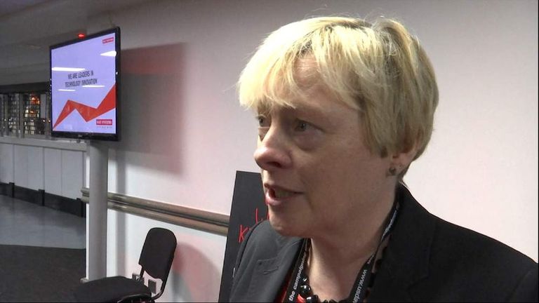 Shadow Business Secretary Angela Eagle