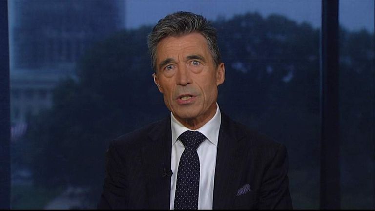 Anders Fogh Rasmussen.