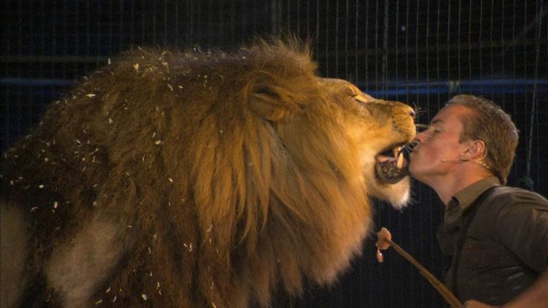 UK's Last Lion Tamer Fights Circus Extinction | UK News | Sky News