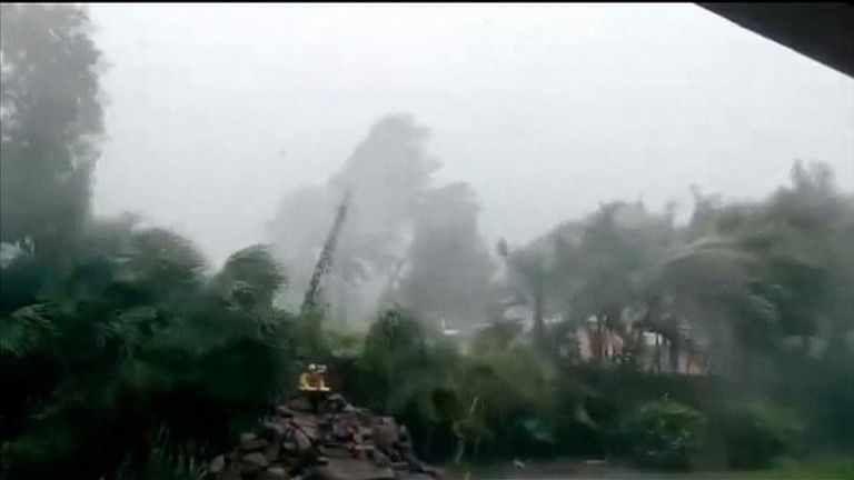 Hurricane Patricia hits Mexico.