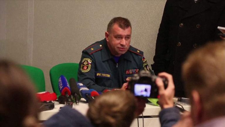 RUSSIAN MINISTRY OF EMERGENCY SITUATIONS ALEXEY ANIKIN