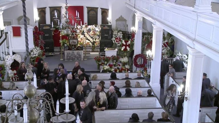 Motorhead's Lemmy was laid to rest in Los Angeles