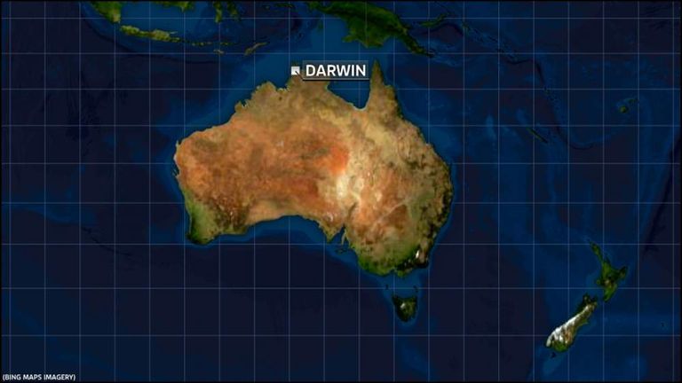 Weapons Raid on Australia Navy base in Darwin