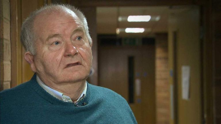 Retired colliery worker Dick Quin blames the ex-PM for changes in his area