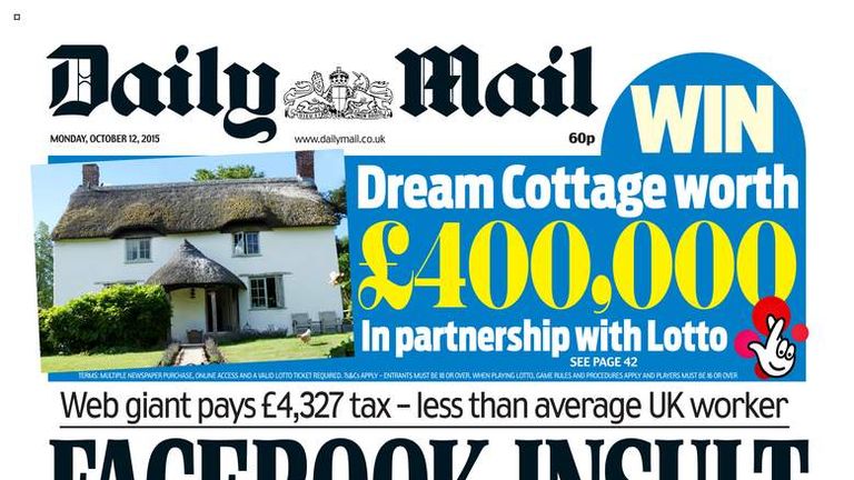 daily mail lotto