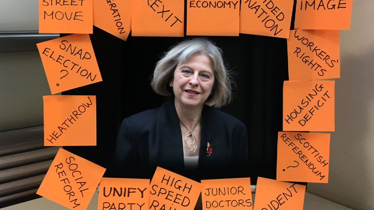 Theresa May has a long To Do list when she becomes Prime Minister