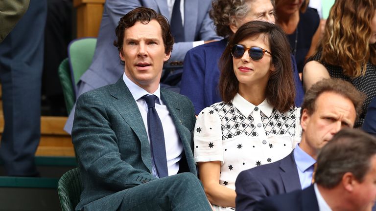 Benedict Cumberbatch and Sophie Hunter