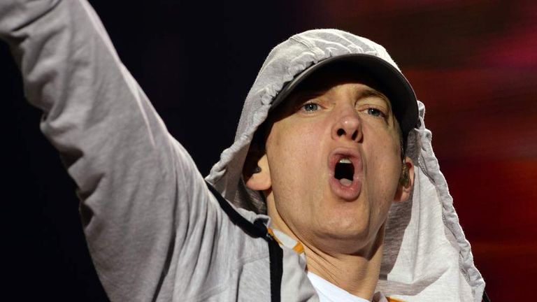 Eminem Can Boost Athletic Performance By 10 Uk News Sky News 
