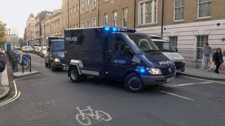 Blue police vans clearance uk