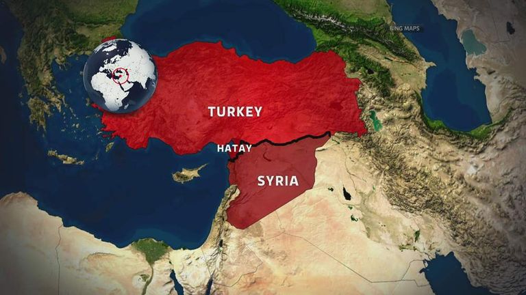 Turkey Returns Fire After Syria Mortar Strike | World News | Sky News