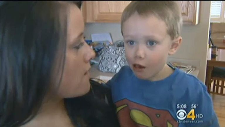 Superboy Dylan Survives Fall From Third Floor Us News Sky News 3329