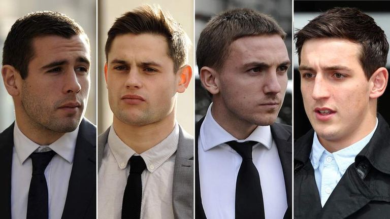 Footballers In Court Over Sex Assault Claims Uk News Sky News