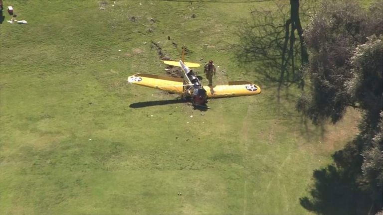 Harrison Ford plane crash