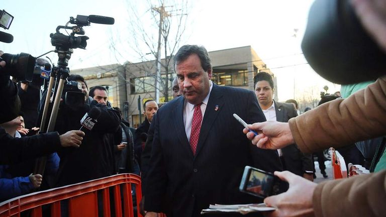 Gov. Chris Christie Addresses The Fort Lee George Washington Bridge Scandal