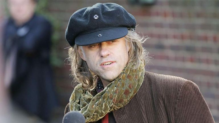 Bob Geldof I Half Expected Peaches Death Ents And Arts News Sky News
