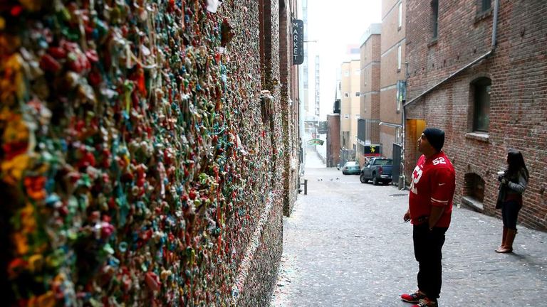 Iconic 'gum Wall' Gets First Clean In Decades 