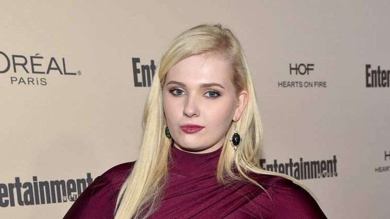Actress Abigail Breslin attending a Hollywood party in September