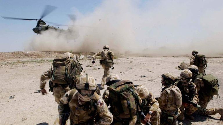 The war saw the deaths of 179 British service personnel