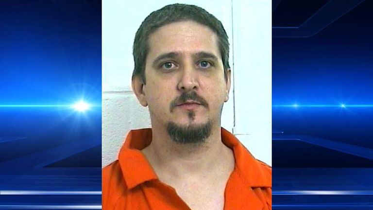 Richard Glossip, who is on death row in Oklahoma for murder. Pic: Oklahoma department of corrections