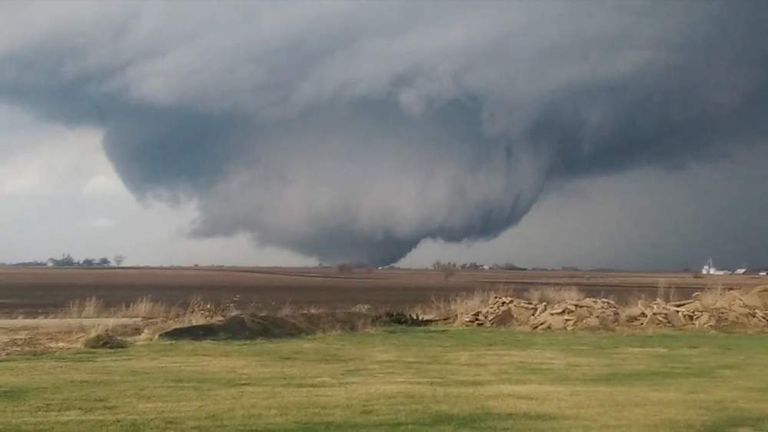 Deadly Tornado 'Destroys' Small Illinois Town | US News | Sky News