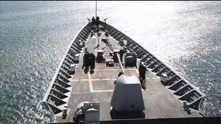 NATO exercise in the Black Sea