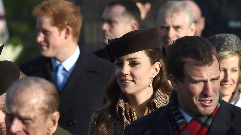 Royal Family Attend Christmas Church Service | UK News | Sky News