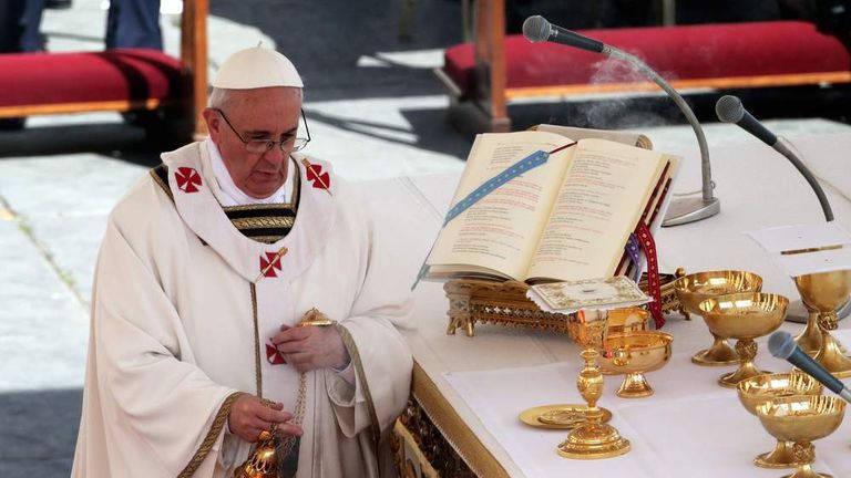 The Inauguration Mass For Pope Francis