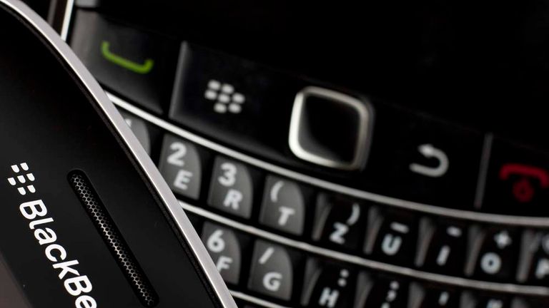 BlackBerry smartphone handsets