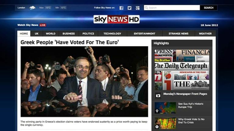 Watch sky news discount uk live online free