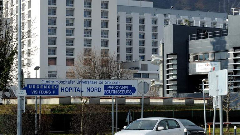 Centre Hospitalier Universitaire hospital in Grenoble