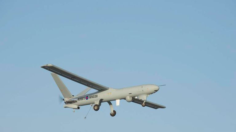 Ministry Of Defence Unveils State-Of-The-Art Drone | Scoop News | Sky News