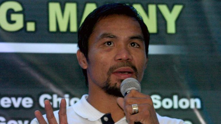Manny Pacquiao Has Bank Accounts Frozen | World News | Sky News
