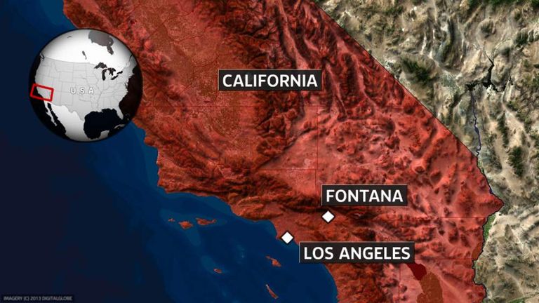 Fontana Killings: Four Dead In California Home | US News | Sky News